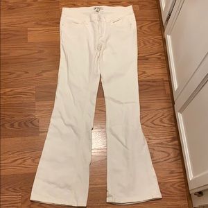 banana republic size 0 petite white jeans NWT
